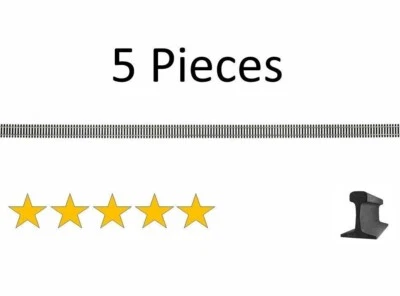 Atlas Z Scale ~ New Code 55 ~ 24" Nickel Silver Super Flex Track (5 Pcs) 2810-5 - Image 1 of 2