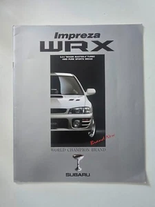 Original Japanese Market Subaru Impreza WRX and Type RA VGC! RARE. c.1996 - Picture 1 of 8
