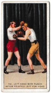 Carreras - 'The Science of Boxing Series (Black Cat)' (1914) - Left Hand Body... - Picture 1 of 2