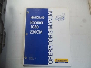 New Holland Boomer 1030 230GM Bedienungsanleitung - Bild 1 von 1