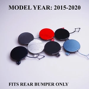 Tapa cubierta de gancho parachoques trasero para VW Passat B8 3G 2015-2020 elige el color - Imagen 1 de 58