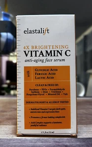Suero facial antienvejecimiento Elastalift 4X aclarador vitamina C 1,75 Fl oz 52 ml - Imagen 1 de 2
