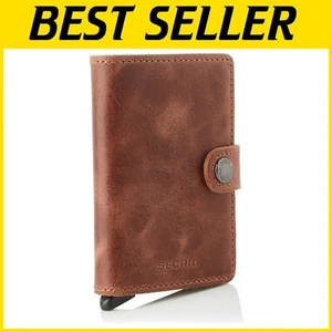 Compact Vintage Women’s Wallet - Stylish Black Design with Bill Compartment - Picture 1 of 9