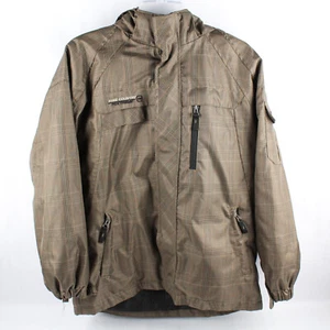 Free Country FCXtreme Brown Plaid Jacket Boys Size XL 14/16 - Picture 1 of 5