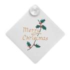 'Merry Christmas ' Suction Cup Car Window Sign (Cg00020048)