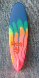 Surfboard Water Country USA Williamsburg VA 3D Magnet Clay Critters Souvenir - Picture 1 of 3