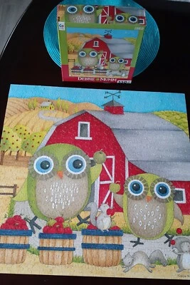 OWLS Jigsaw Puzzle 550 Pieces Debbie Mumm COMPLETE! - Image 1 of 2