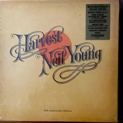 Neil Young Harvest 50th Anniversary Edition 2LP Box Set Brand New Sealed - Image 1 of 4