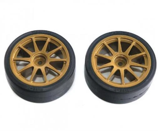TAMIYA Roues De Drift (2) Type D Or 26Mm / 300051219 - Photo 1/1