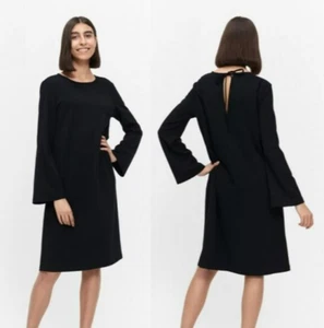 Marimekko Hulmuta Dress Black, Size Medium, Winter dress, Office wear - Picture 1 of 7