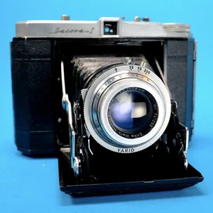 Dacora i Folding 6x6 Medium Format Camera 75mm 4.5 Lens! Rebuilt! Working Lomo - Picture 1 of 8