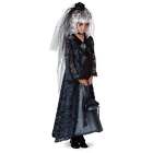 NWT Girls Midnight Bride Child Costume Med 8 Halloween Dress Up