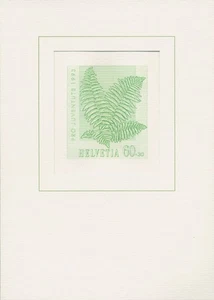 Schweiz 1993 Pro Juventute Wurmfahn Sonderdruck Klappkarte 1513 SD (X16629) - Picture 1 of 1