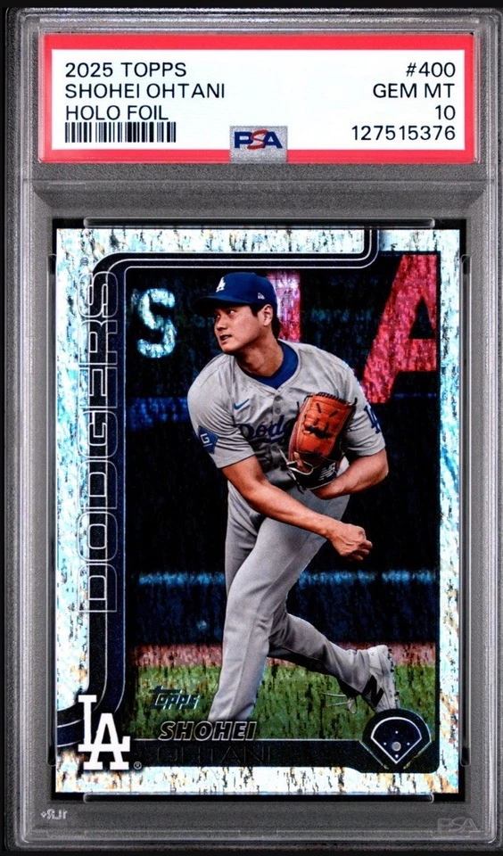 2025 Topps Series 2 - Shohei Ohtani #400 Holofoil PSA 10 non auto low pop MVP - Image 1 of 1
