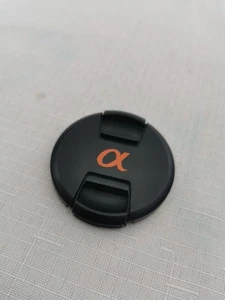 Sony Alpha LC-55 Front Pinch lens cap cover for 55mm filter thread snap-clips - Picture 1 of 3