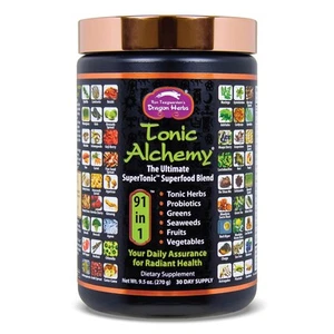 Tonic Alchemy Superfood Greens Powder with 91 Ingredients: Tonic Herbs, Ashwa... - Picture 1 of 6