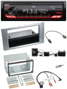 JVC Bluetooth USB DAB Lenkrad Autoradio für Ford Kuga 2008-2012 silber - Bild 1 von 11
