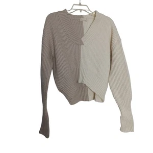 Altar'd State Celeste Colorblock Pullover Beige Creme Gr. M - Bild 1 von 4