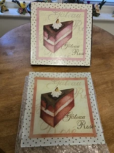 Prima Donna Gateau Rose Teller Platte Quadratisch Dessertteller 12" x 12" NEU IM KARTON - Bild 1 von 19