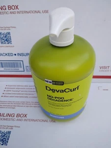 DevaCurl No-Poo Original Zero Lather Cleaser For Rich Moisture 32 oz - Brand New - Picture 1 of 3