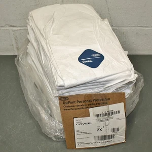 (25) DuPont Tyvek 400 Overall TY125SWH2X002500, 2XL, Gummibund, unifarbener Kragen - Bild 1 von 6