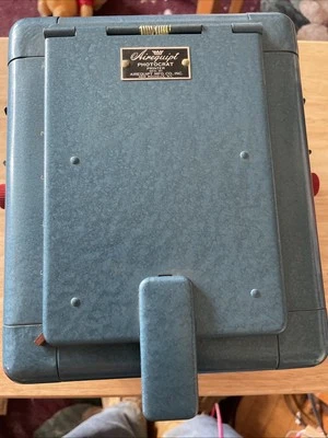 Caja Impresora Fotocrata Airquipt Vintage En Excelente Estado Foto 1 de 4