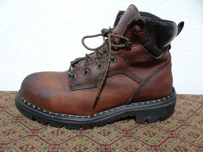 Botas de trabajo de seguridad para mujer RED WING 2326 talla 7 D cuero marrón puntera de acero ASTM EH Foto 1 de 4