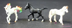 Schleich Einhorn Pferde Fohlen Konvolut - Drei Figuren, gebraucht - Bild 1 von 2