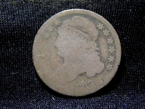 1833 Capped Bust Dime Well Circulated - Picture 1 of 2
