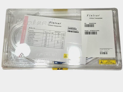 Finisar 1310nm Optical Transponder 15TRPHV1MPS - New, Factory Sealed - Image 1 of 4