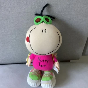 Vintage Russ Berrie Bubblegum Nutty Tart With Doll Backpack Soft Plush Toy 18cm - Picture 1 of 15