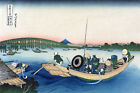Vintage Poster.Home Wall.Asians On A Boat.Orientalroomdecor.1196