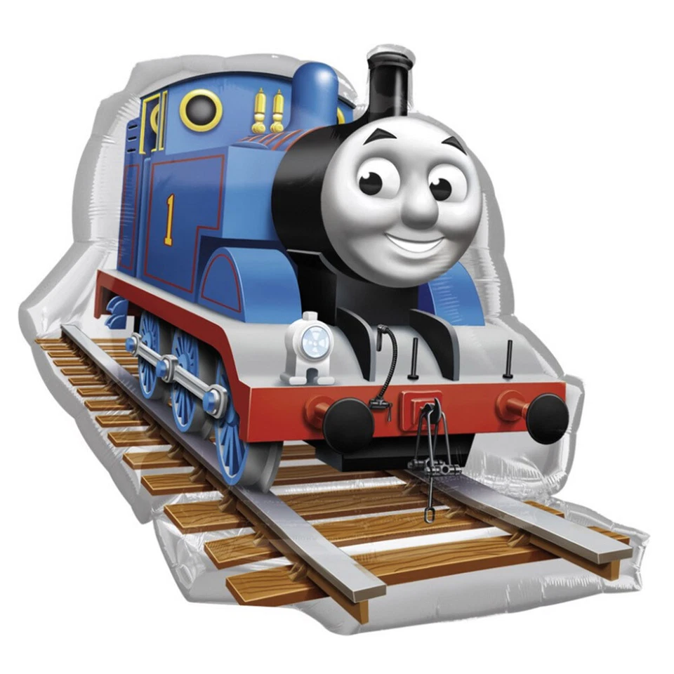 Thomas the Tank Engine Party Supplies SuperShape Foil Balloon Stream Train Boy - image 1 of 1