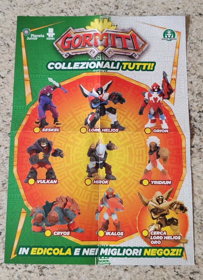 GORMITI 2021 WAVE 11: LA COLLEZIONE COMPLETA 9 PERSONAGGI CON CARTE - NUOVI! - Immagine 1 di 4