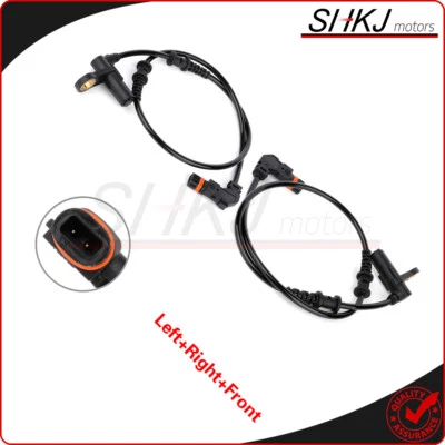 Sensor ABS delantero de 2 piezas para Mercedes-Benz CL200 CL500 CL55 AMG S350 S600 S430 Foto 1 de 4