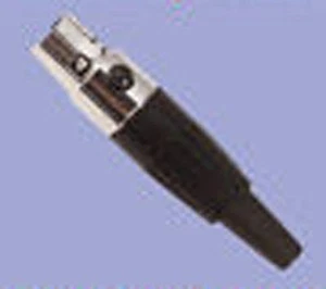 MINI XLR 3 PIN LINE BUCHSE AUDIO VERGOLDETE KONTAKTE Profi DJ Power etc - Bild 1 von 2