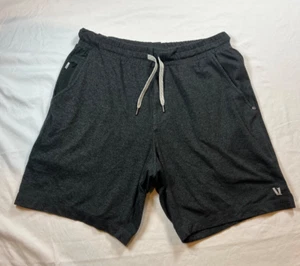 Pantaloncini Vuori Ponto Uomo Medium Palestra Casual Grigio Erica Atletica Yoga Performance - Foto 1 di 22