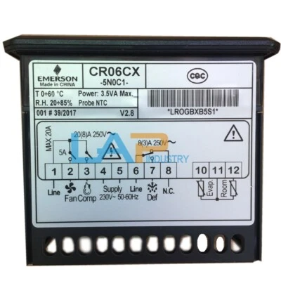 1 PIEZA NUEVO para controlador de temperatura EMERSON CR06CX-5N0C1 Foto 1 de 4