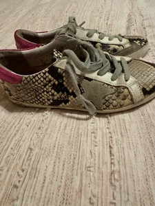Golden Goose Leder Schnürschuhe Low Top Sneaker Gr. 32 - Bild 1 von 9