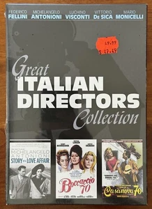 GREAT ITALIAN DIRECTORS COLLECTION (4PC) (WS) NEW DVD - Imagen 1 de 3