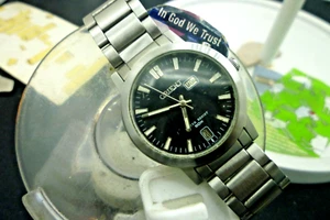Herrenuhr 35,5 mm Orient 50 m 21j Automatik 46943 Split Date SS 8 1/2 - Bild 1 von 12