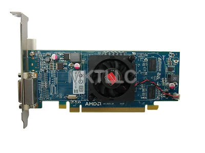 Dell AMD Radeon HD 5450 512MB PCI-e DMS-59 Video Card XF27T - Image 1 of 4