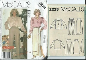 M 2223 Schnittmuster Dynasty ROCK BLUSE HOSE BINDEBAND Nähen Linda Evans Gr. 10 NEU - Bild 1 von 1