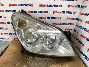 VAUXHALL ASTRA HATCHBACK 5DR MK5 H 2007 DRIVER SIDE CHROME HEAD LIGHT LAMP - Picture 1 of 7