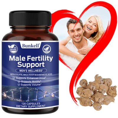 Male Fertility Boost Supplement Men Prenatal Fertility assistance Support Sperm - Image 1 of 4