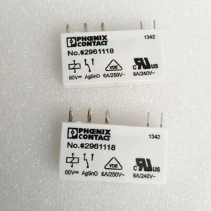 1/5/10 Stück Nr.#2961118 Phoenix Contact Miniatur Relais 5 Pin 60V 6A/250VAC - Bild 1 von 2