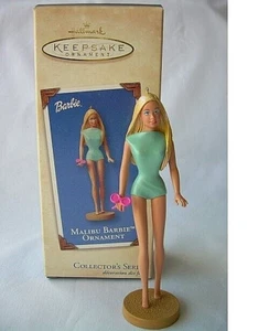 Hallmark 2003 Ornament Malibu Barbie Tenth in Series 10th Collector's - Picture 1 of 1