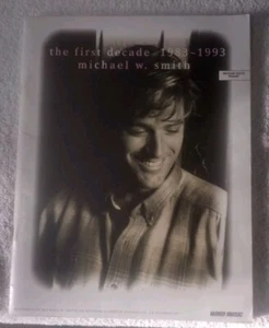 MICHAEL W. SMITH THE FIRST DECADE 1983-1993 WORD/MUSIC SHEET MUSIC BOOK - Picture 1 of 3