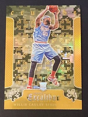 2015-16 Panini Excalibur Camo Crusade 41 Willie Cauley-Stein Sacramento Kings RC - Image 1 of 2