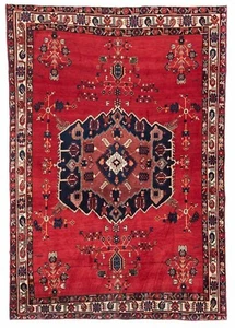 Sirjan 254x174 cm Handgeknüpfter Perserteppich-Nomadic,Orient,Rug,Carpet,Rot - Picture 1 of 8